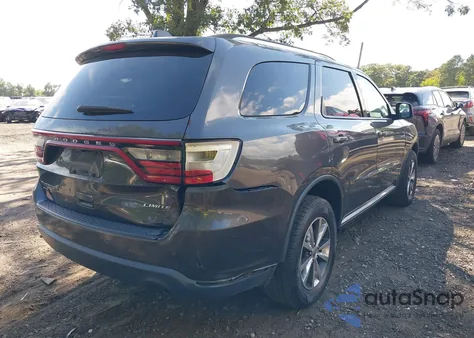 2016 Dodge Durango Limited из США, поврежденный, VIN 1C4RDJDG1GC455649